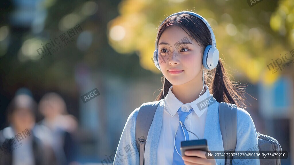 聽歌的少女
