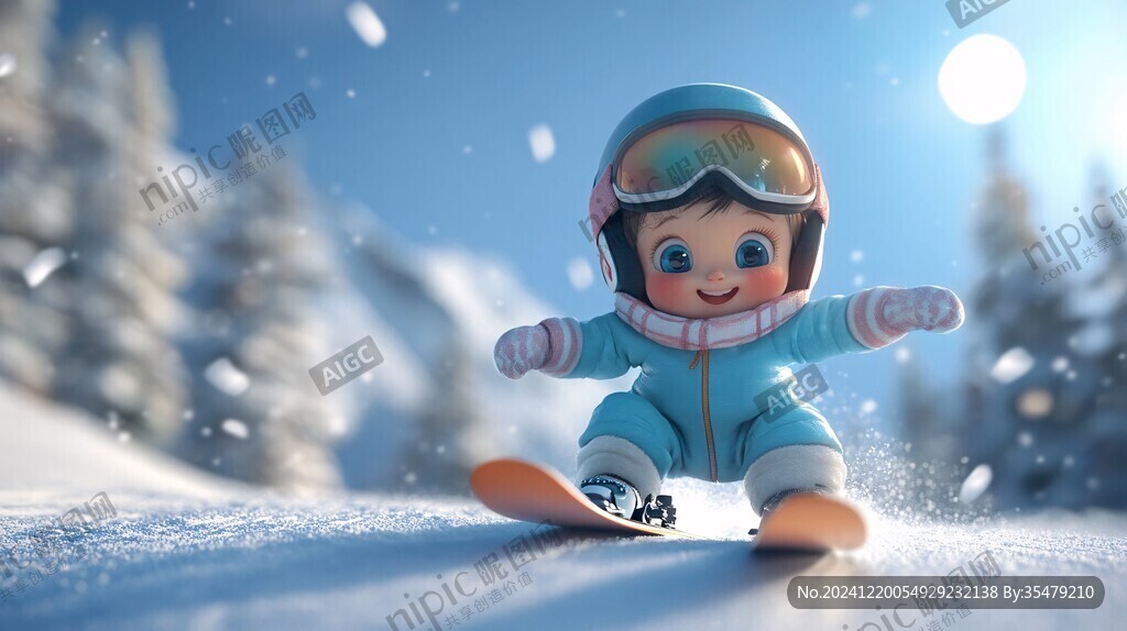 3d冰雪主題設(shè)計(jì)