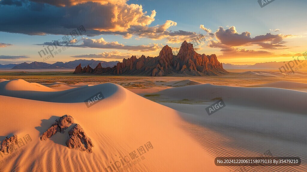 大漠自然風景