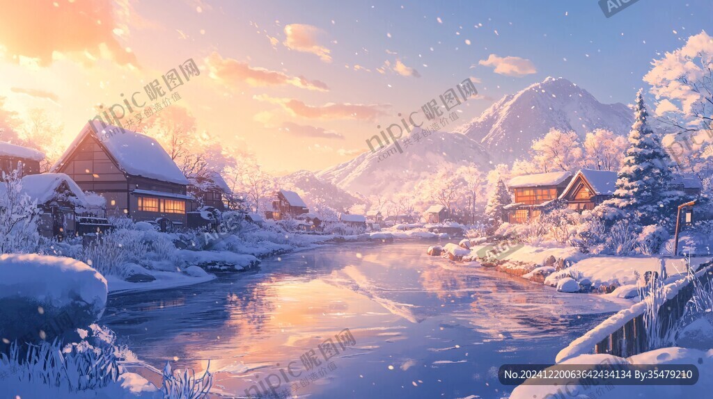 冬至氛圍圖