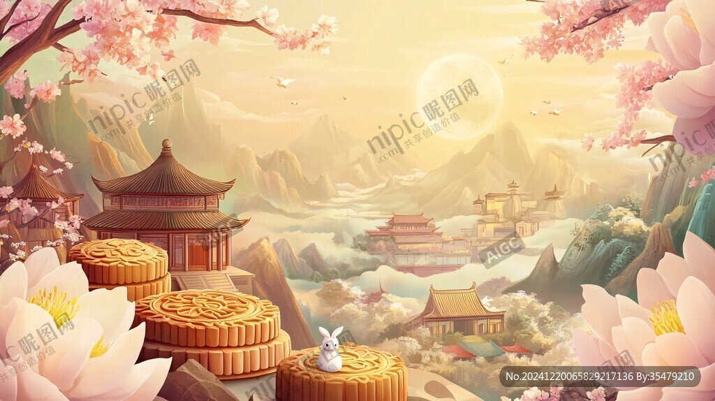 夢幻中秋節場景