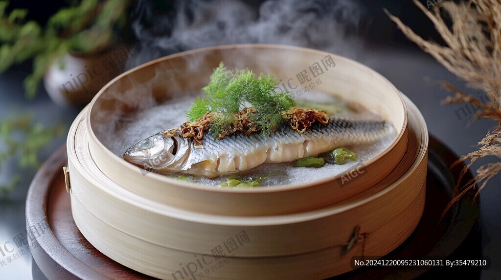 汽鍋蒸鱸魚