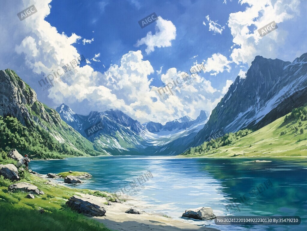 寬屏風(fēng)景畫