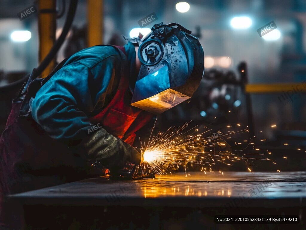 電焊作業場景