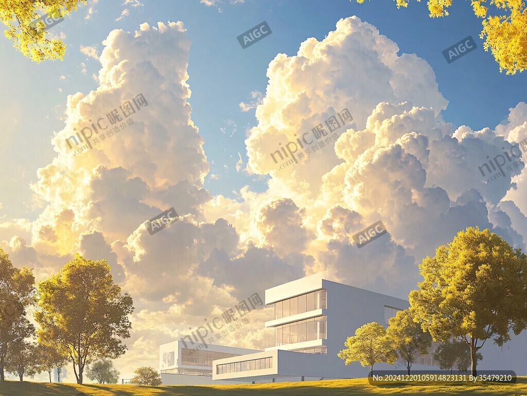 云朵3d渲染