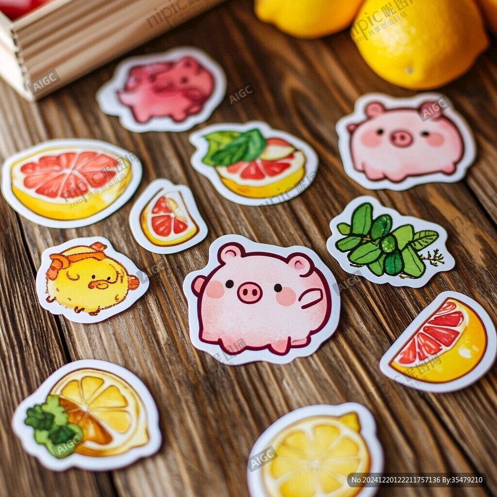 文創(chuàng)圖案冰箱貼