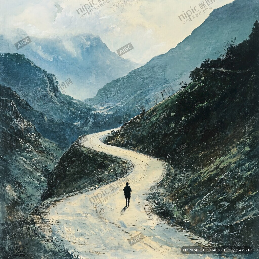 趕路的旅人