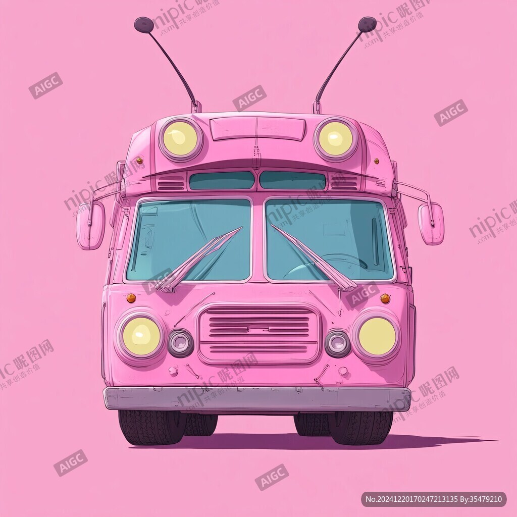 粉色吉普車