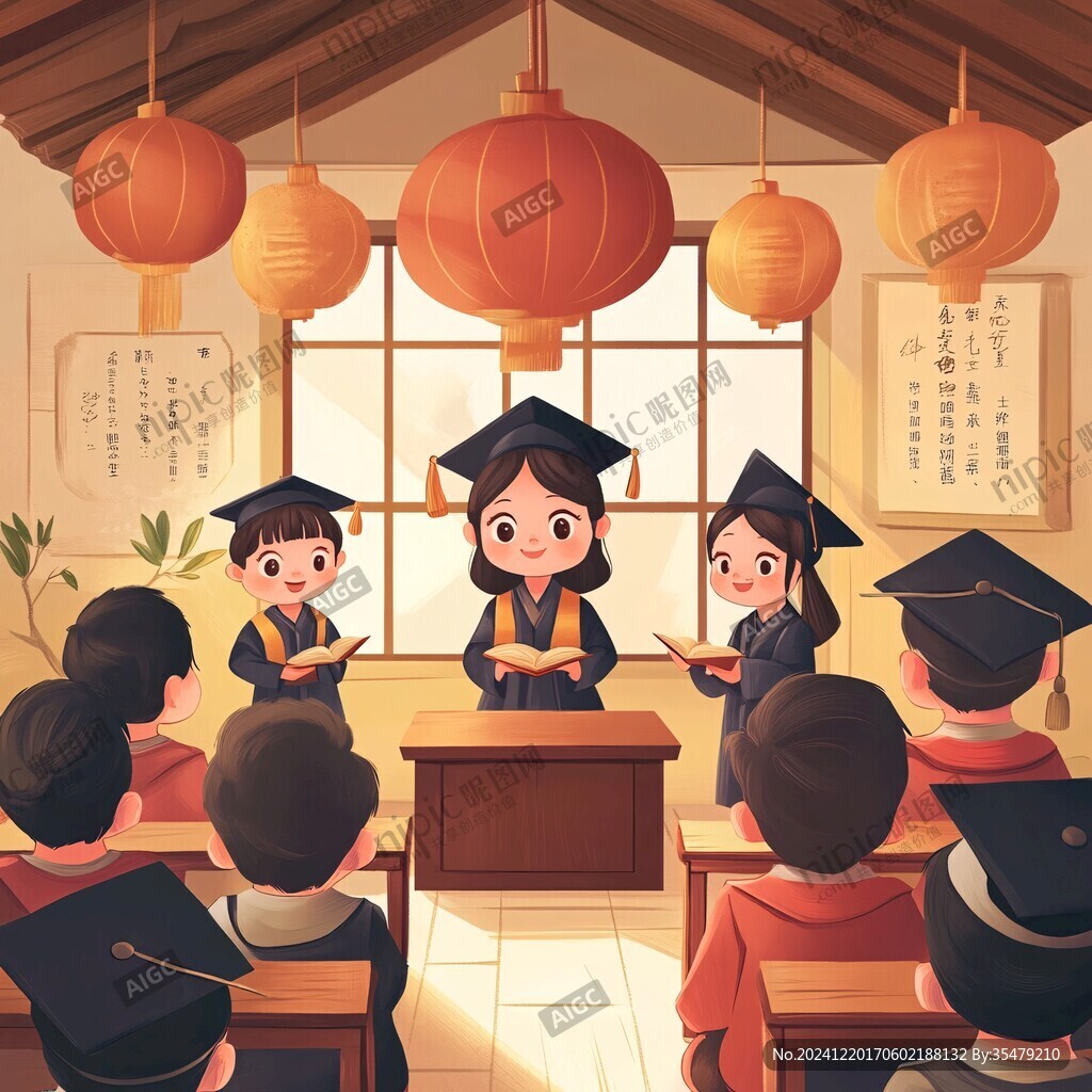 狀元插畫