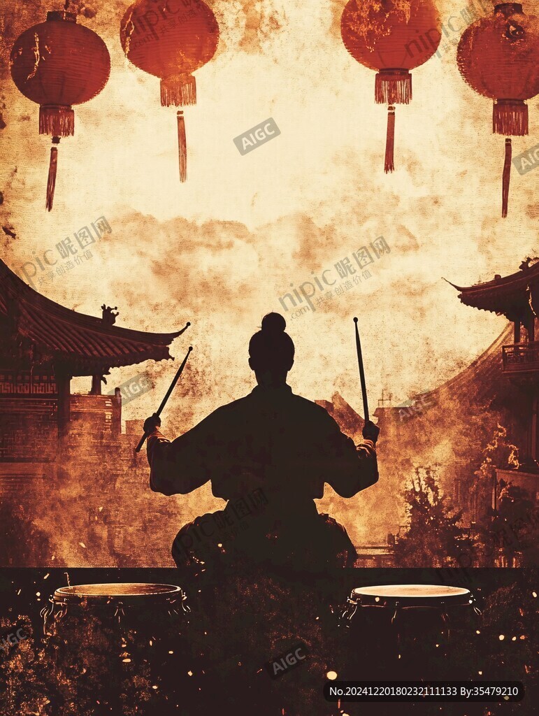 武術海報背景