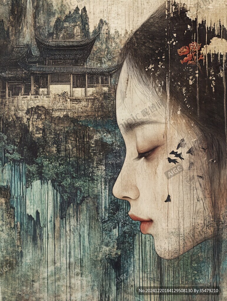 煙雨樓插畫