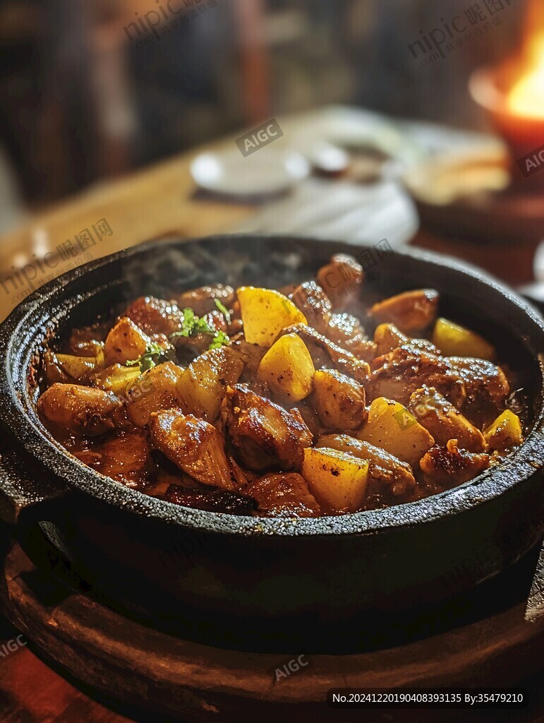 石鍋牛腩薯仔