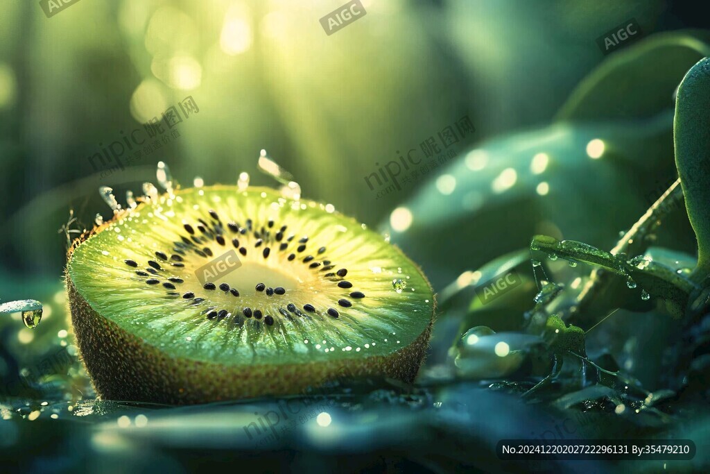 奇異果鮮果圖水嫩