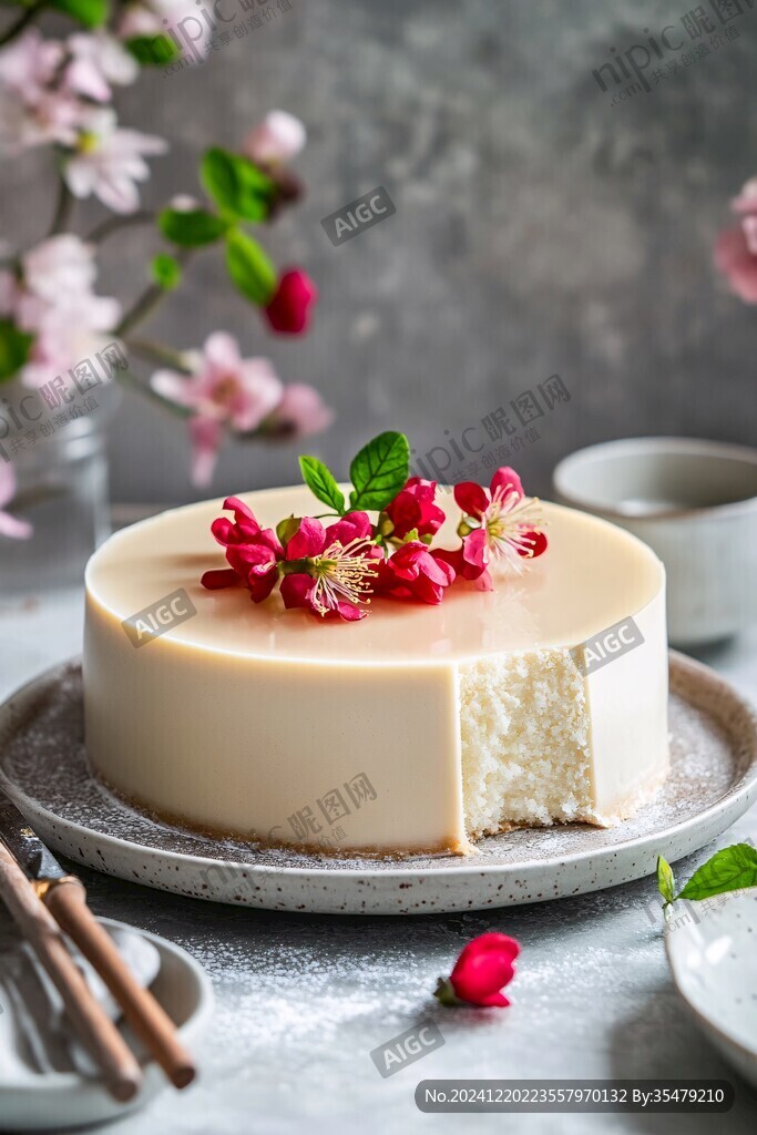 櫻花慕斯蛋糕