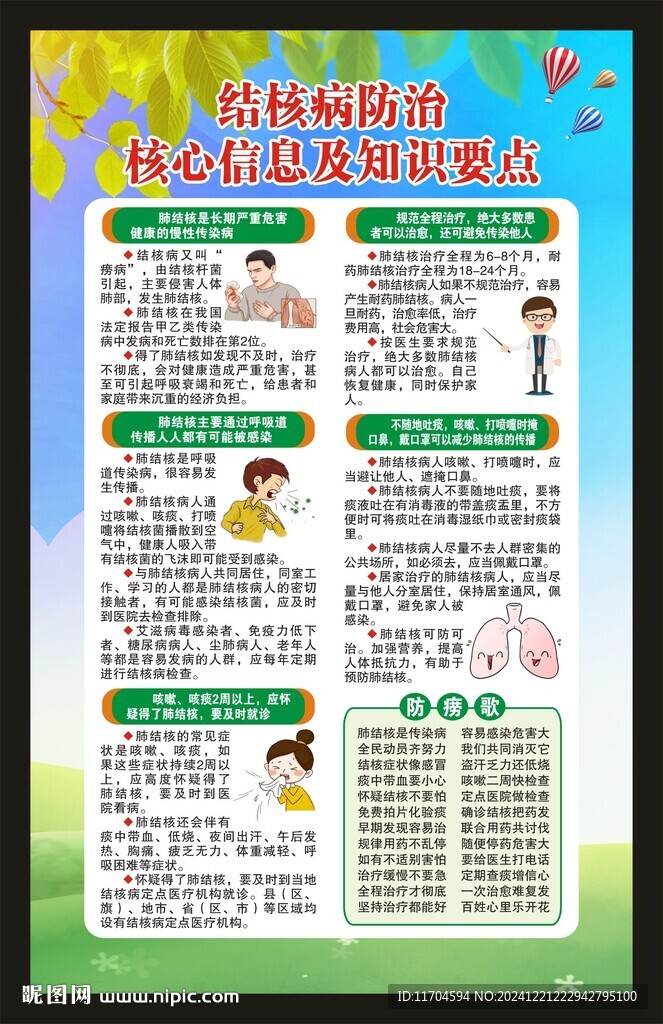 結(jié)核病日海報