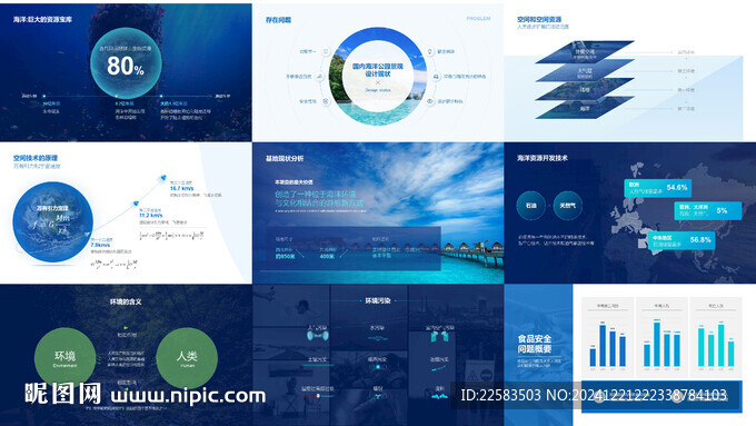 海洋環境保護研究論文PPT
