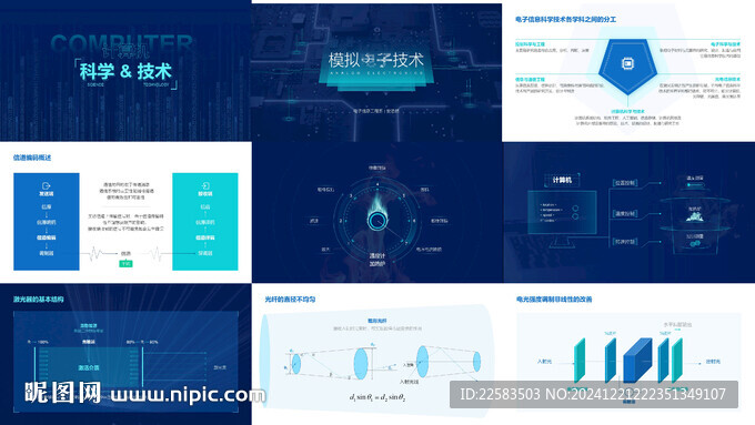 計算機科學電子技術論文PPT