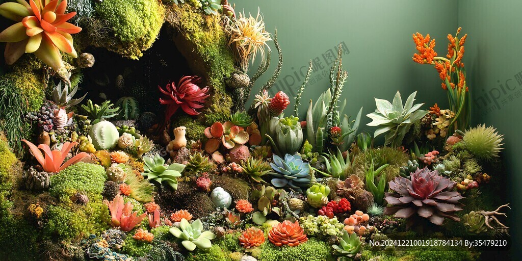 3d立體植物壁紙