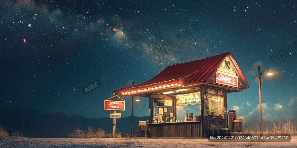 雪中早餐店