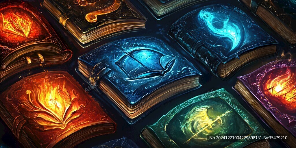 魔法書封面