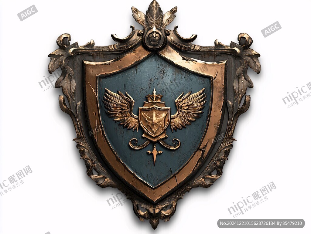 歐式盾牌logo