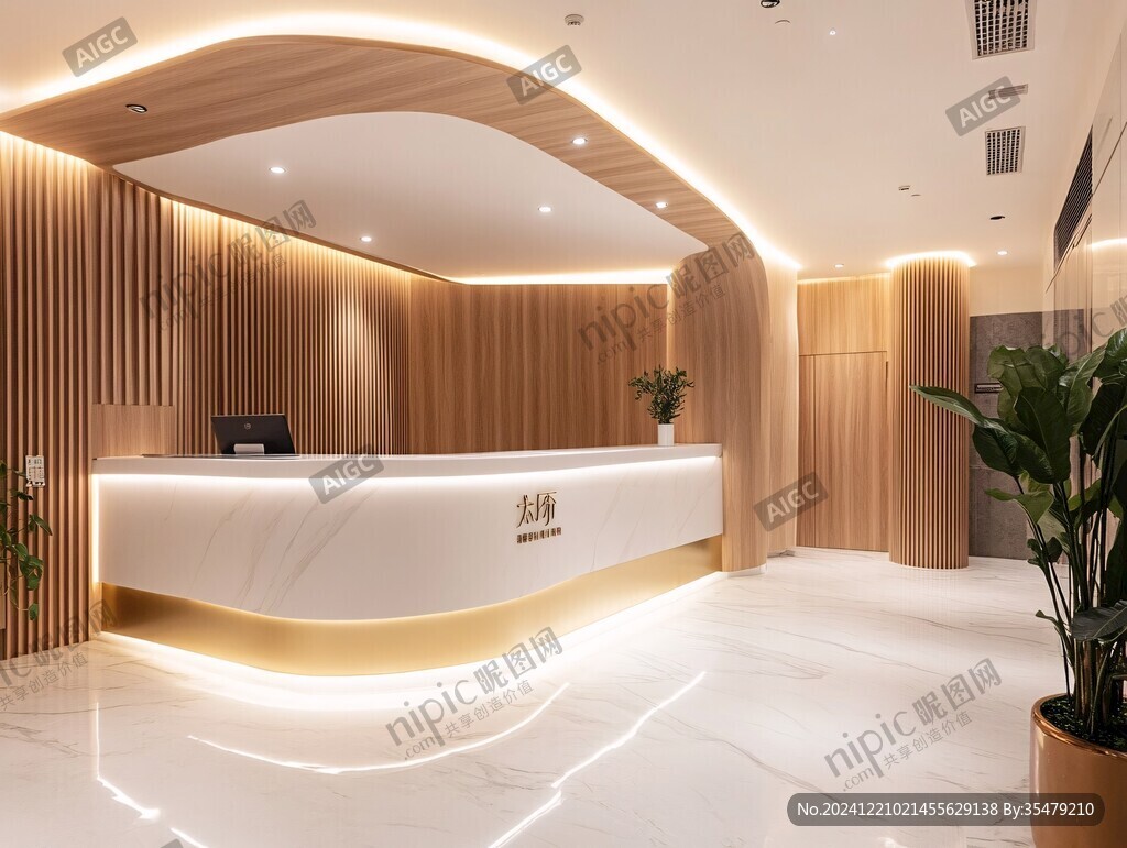 整形醫(yī)院接待臺