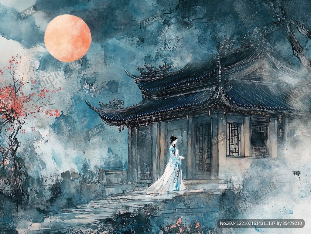 月色古風