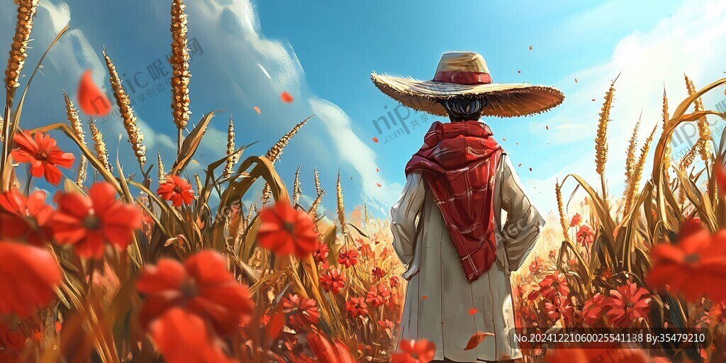 稻草人插畫(huà)