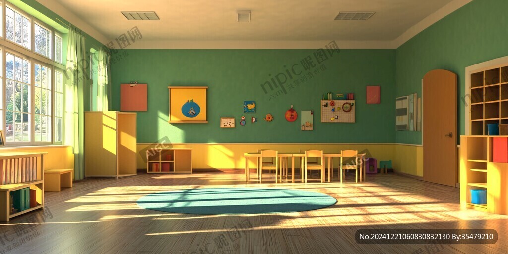 幼兒園教室場(chǎng)景