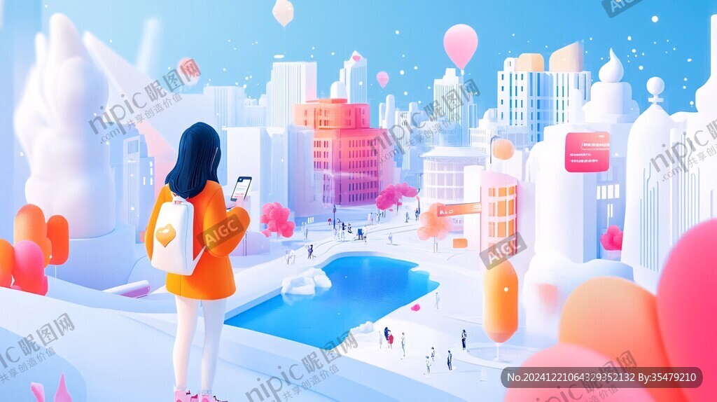 漸變插畫風(fēng)
