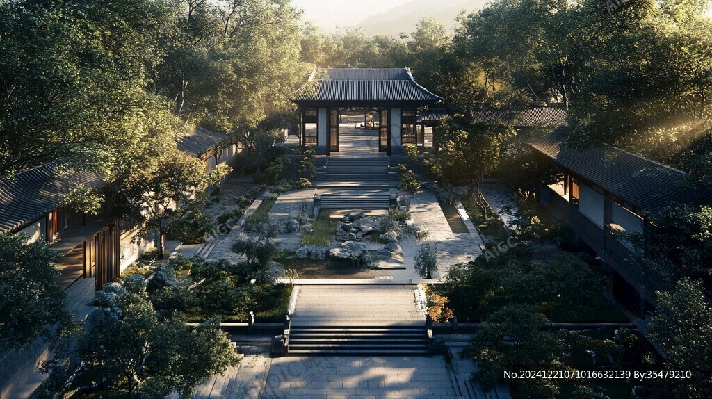 山地四合院