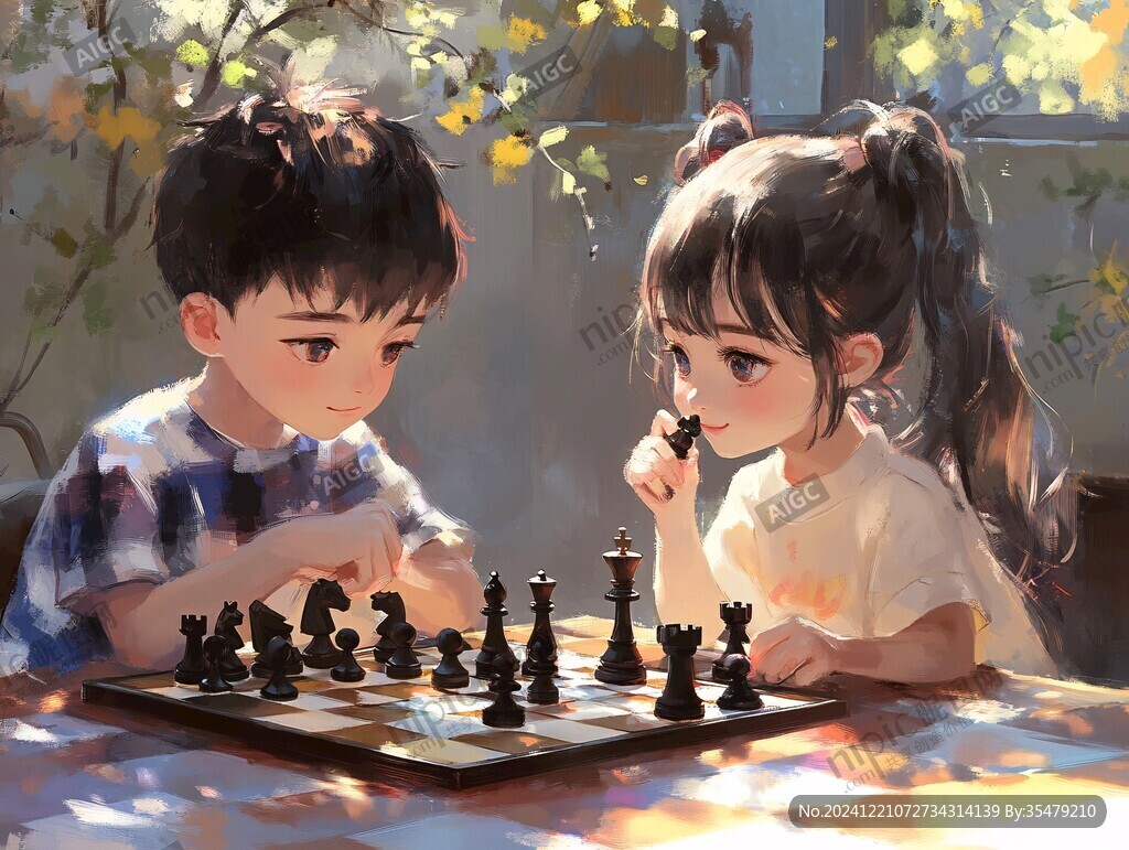 插畫(huà)小朋友