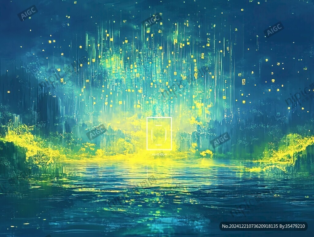 抽象寫意星辰大海地產(chǎn)