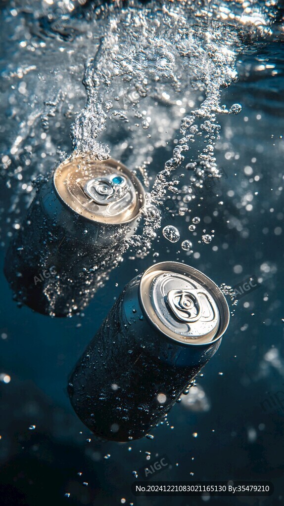 藍(lán)色凈水凈化水礦泉水