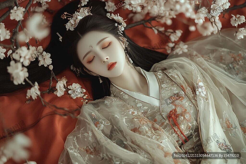 古風(fēng)嫁衣美女