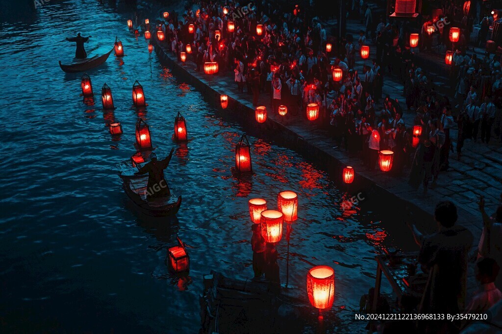 河燈祝福