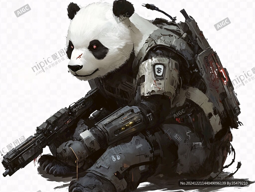 熊貓宇航服