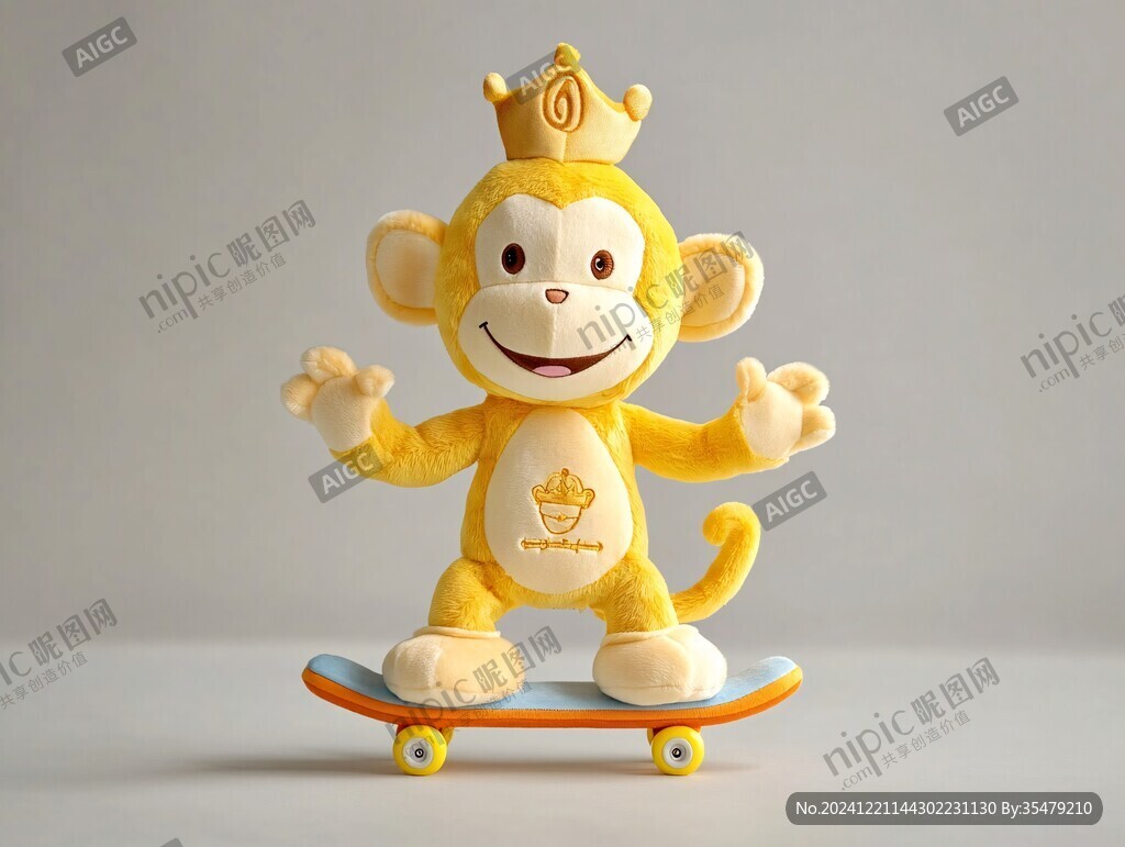 潮玩小猴形象