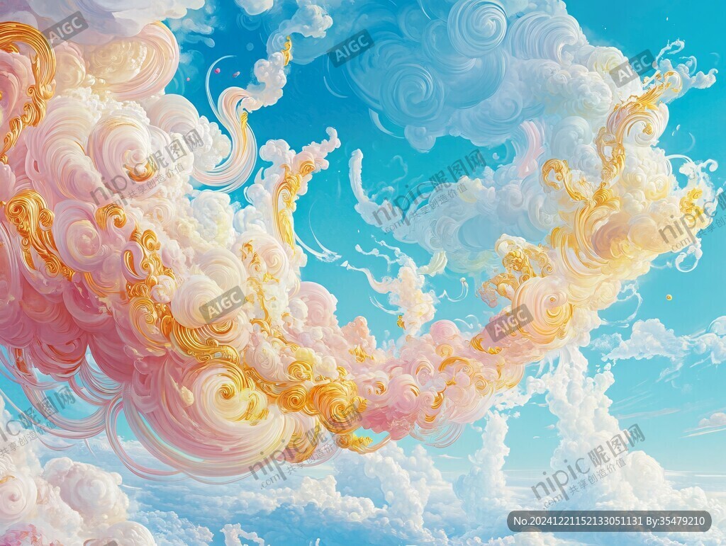 流云插畫