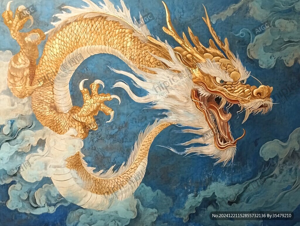 金龍壁畫(huà)