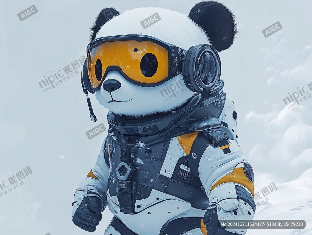 熊貓宇航服