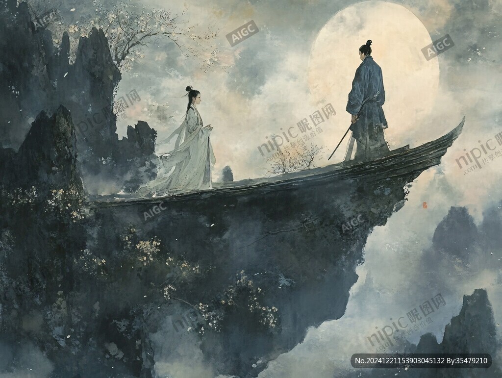 意境山水人物