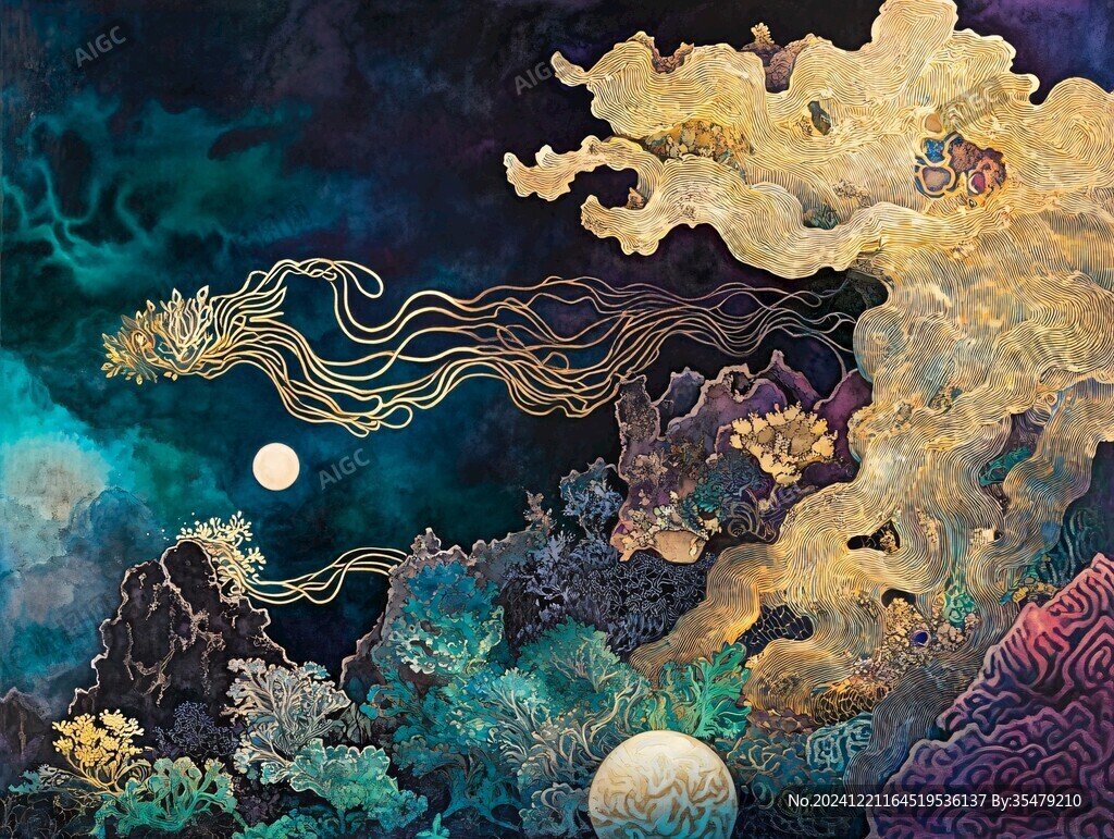 山海經(jīng)插畫(huà)設(shè)計(jì)