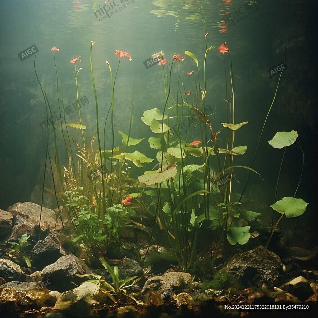 水下生長植物