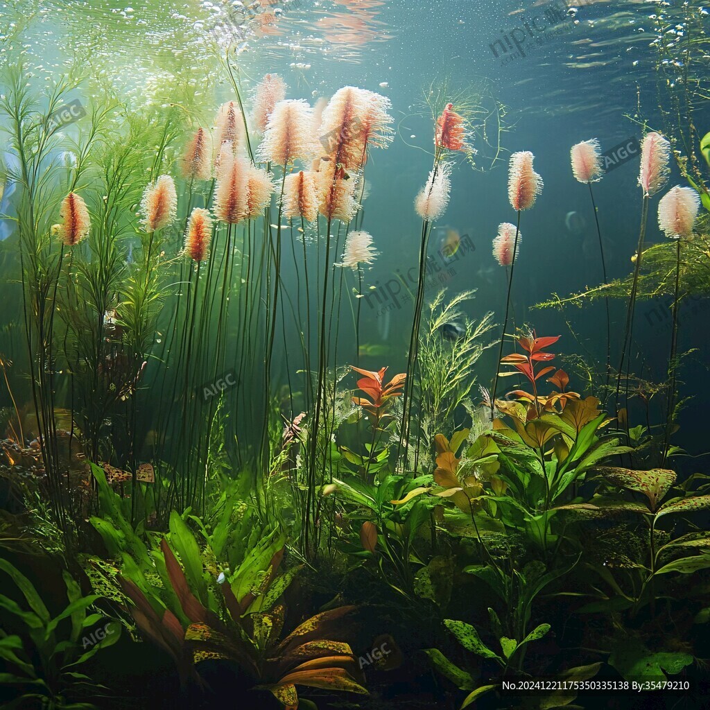 水下水生植物