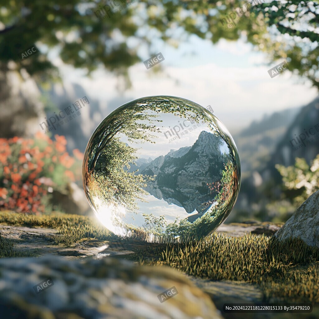 水晶球風(fēng)景
