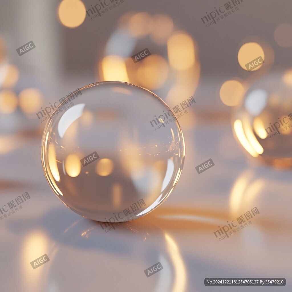 金色水晶球