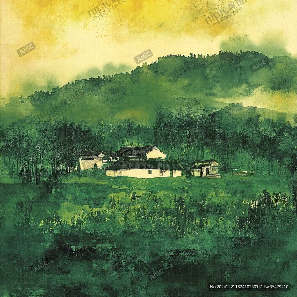 涼山水彩