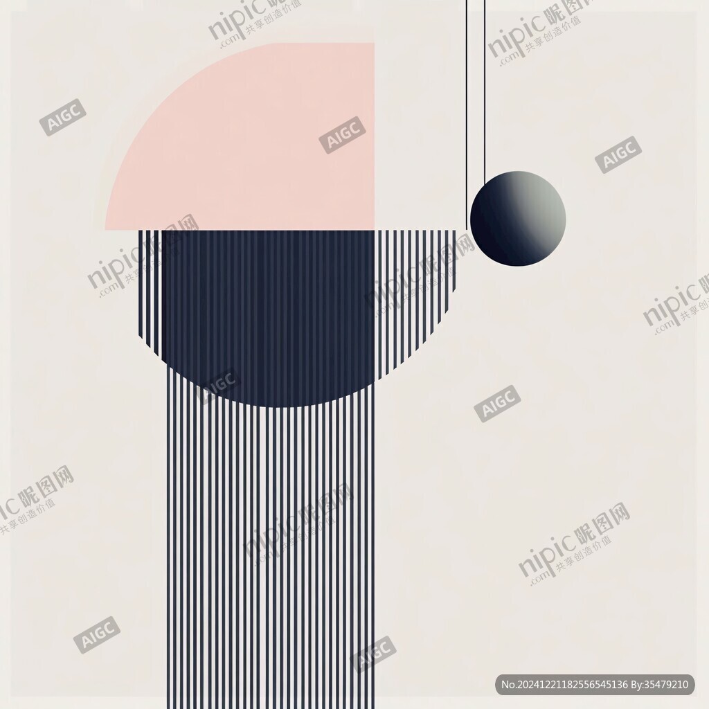 線條字母j海報