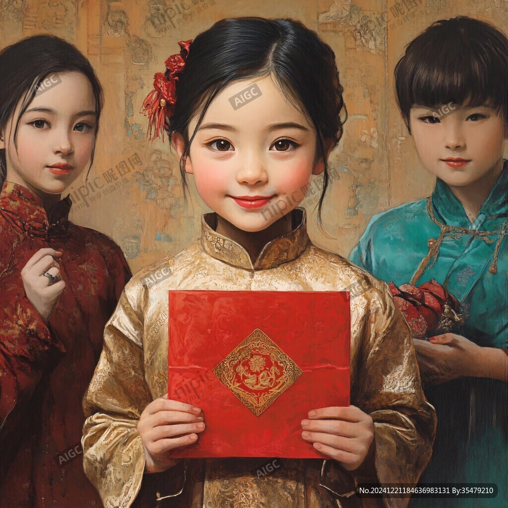 春節(jié)女孩頭像